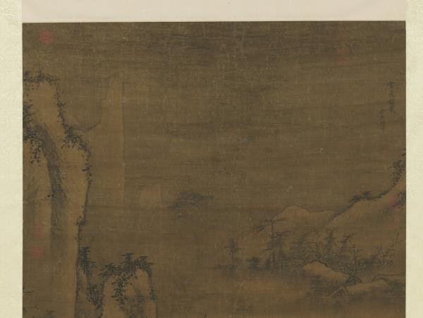 明周文靖雪夜訪戴　軸