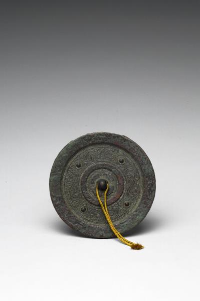 四乳四虺紋鏡- 故宮