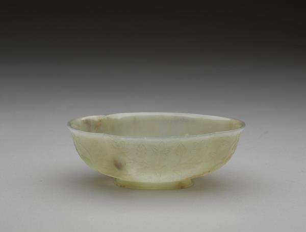 玉痕都斯坦式海棠花形洗