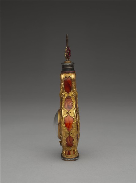 西洋鍍金嵌錶轉花瓶