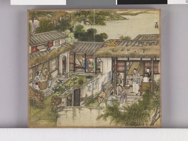 織圖詩拓本（二）冊