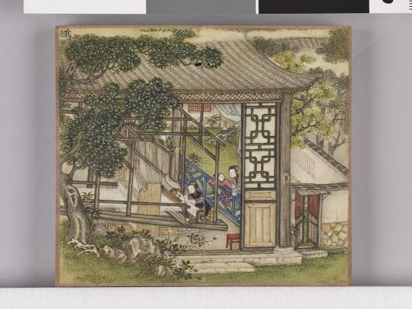 織圖詩拓本（三）冊