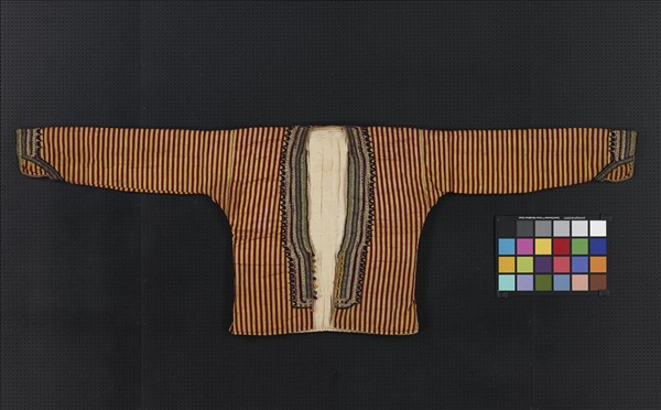 土耳其 紅黃條紋長袖短上衣