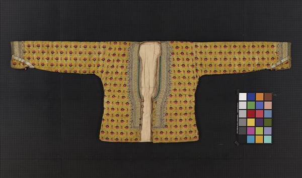 土耳其 黃地織錦短外套