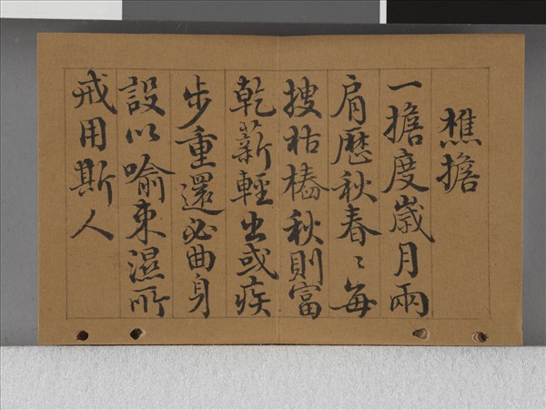 王際華書御製漁樵二十詠 下冊