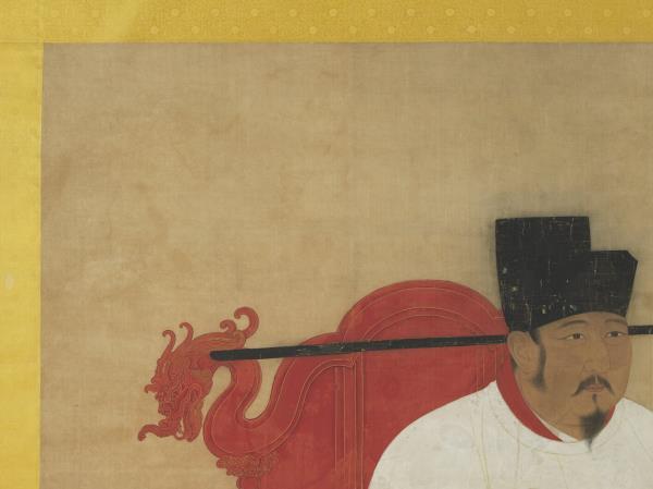 宋英宗坐像　軸