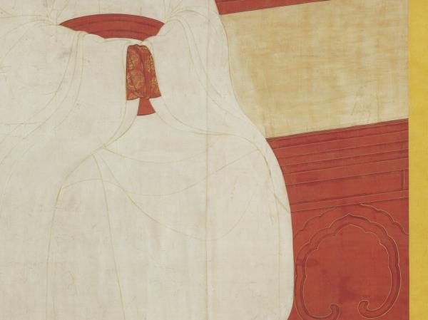 宋英宗坐像　軸