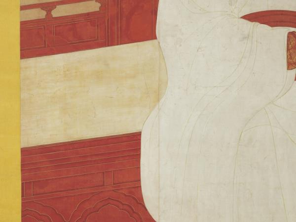 宋英宗坐像　軸