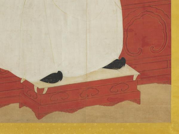 宋英宗坐像　軸