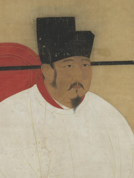 宋英宗坐像　軸