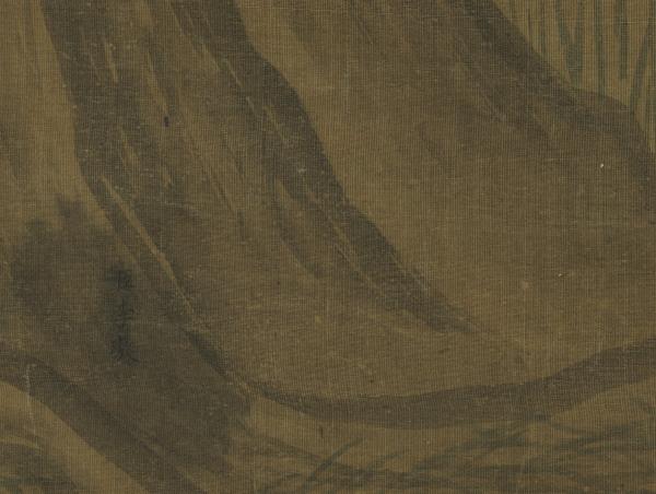 明武宗畫哈叭驚蟬圖　軸