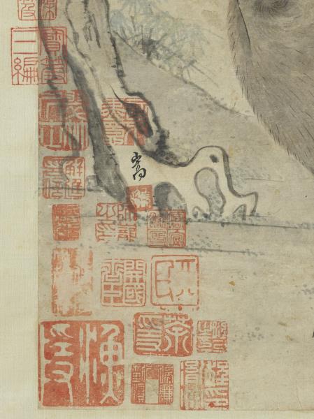 唐戴嵩畫牛　軸