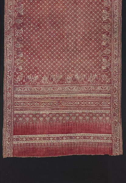 印度 外銷斯里蘭卡繪染裙布