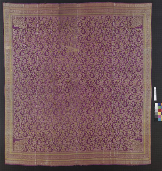 印度 波羅奈織錦大方巾