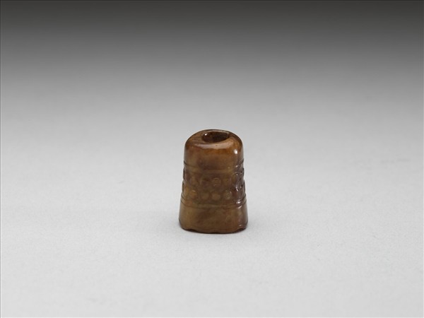 玉管(明代補琢紋飾並修改局部造型)