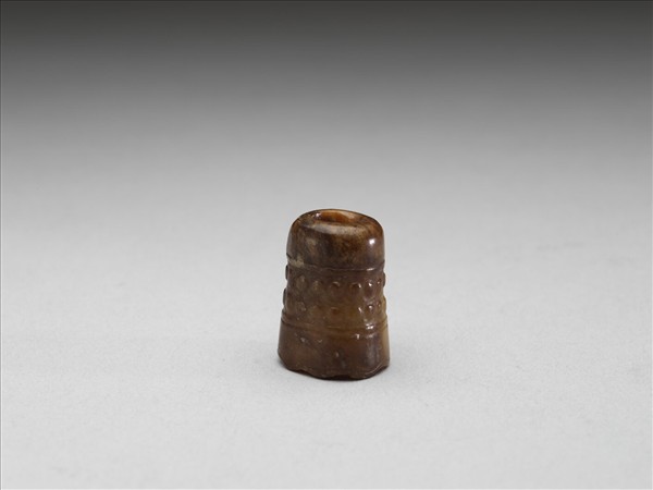 玉管(明代補琢紋飾並修改局部造型)