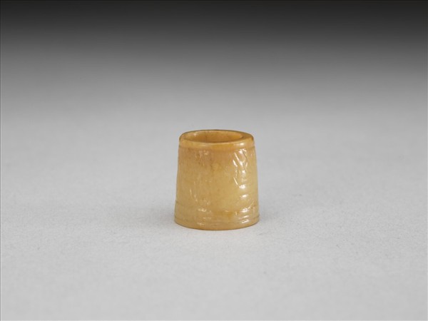 玉管(紋飾補琢並修改窄端口徑)