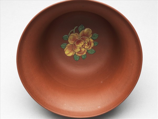 宜興胎畫琺瑯四季花卉蓋鍾