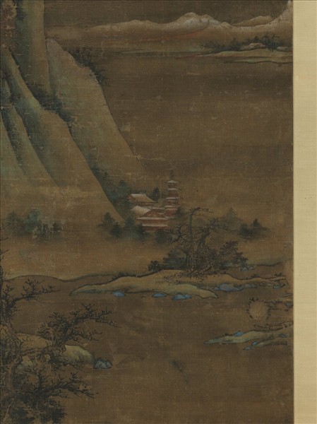 宋樓觀江山雪霽　軸