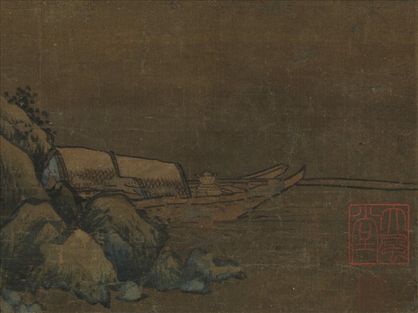宋樓觀江山雪霽　軸