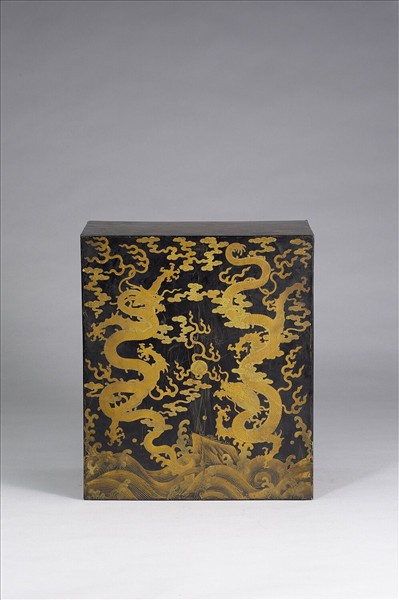 「金薤留珍‧東」黑漆描金匣