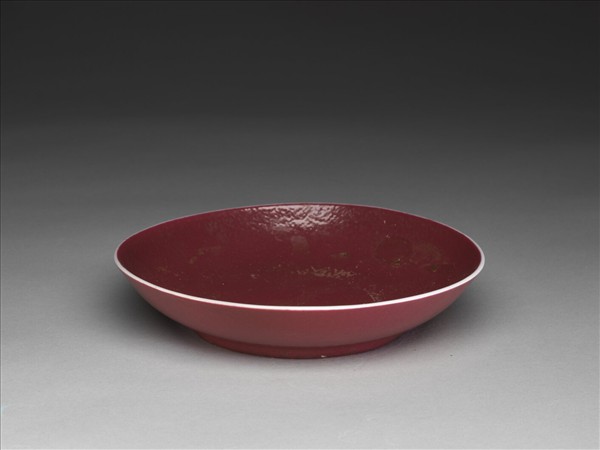 紅釉盤盛木雕彩繪佛手