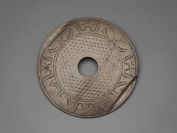 雙身龍鳳紋玉璧