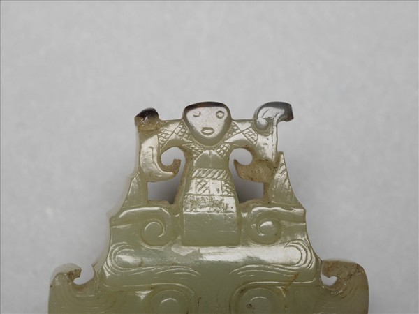 獸面紋玉帶鉤