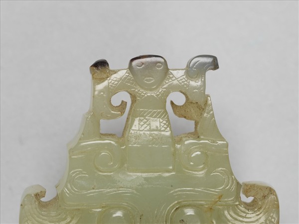 獸面紋玉帶鉤