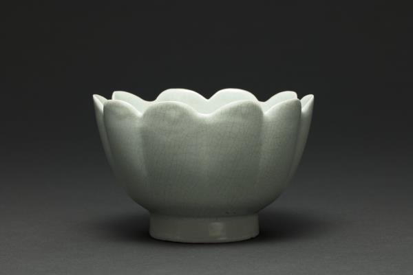 汝窯 青瓷蓮花式溫碗