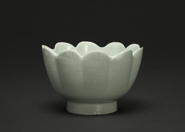 汝窯 青瓷蓮花式溫碗