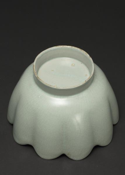 汝窯 青瓷蓮花式溫碗