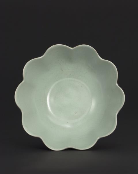 汝窯 青瓷蓮花式溫碗