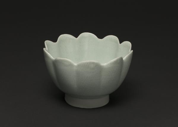 汝窯 青瓷蓮花式溫碗