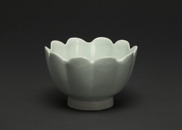 汝窯 青瓷蓮花式溫碗