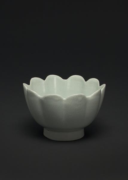 汝窯 青瓷蓮花式溫碗