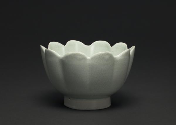 汝窯 青瓷蓮花式溫碗