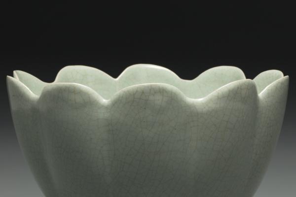 汝窯 青瓷蓮花式溫碗