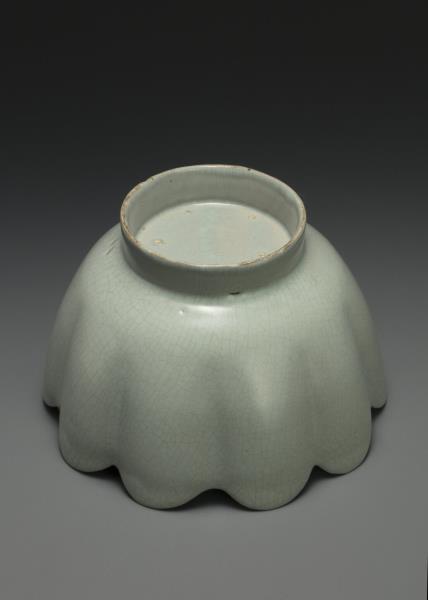 汝窯 青瓷蓮花式溫碗