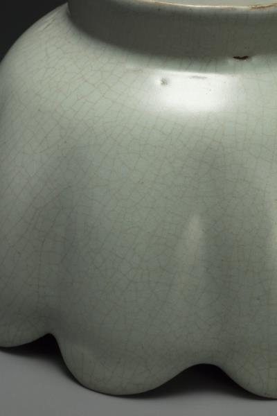 汝窯 青瓷蓮花式溫碗