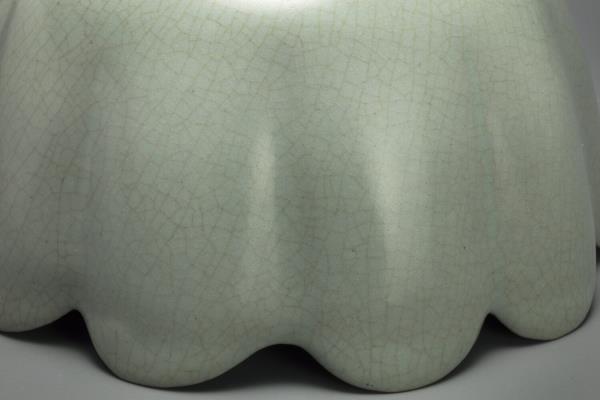 汝窯 青瓷蓮花式溫碗