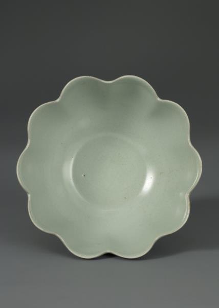 汝窯 青瓷蓮花式溫碗