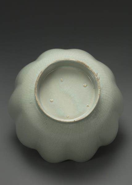 汝窯 青瓷蓮花式溫碗