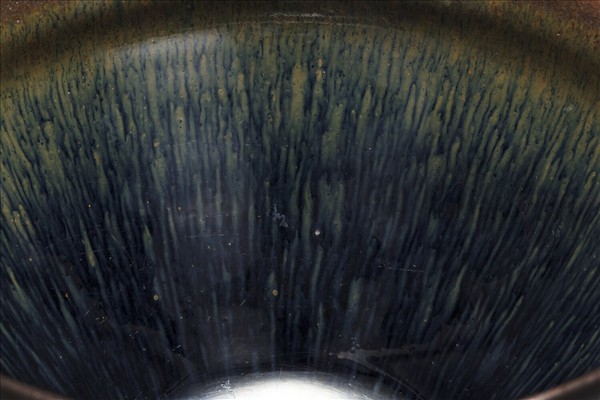 建窯 黑釉兔毫盞