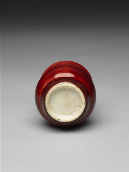 霽紅釉尊