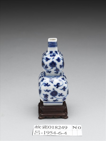 青花葫蘆方瓶