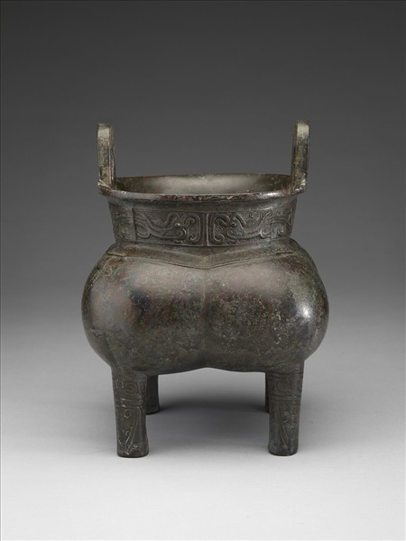 鳳鳥紋四足鬲