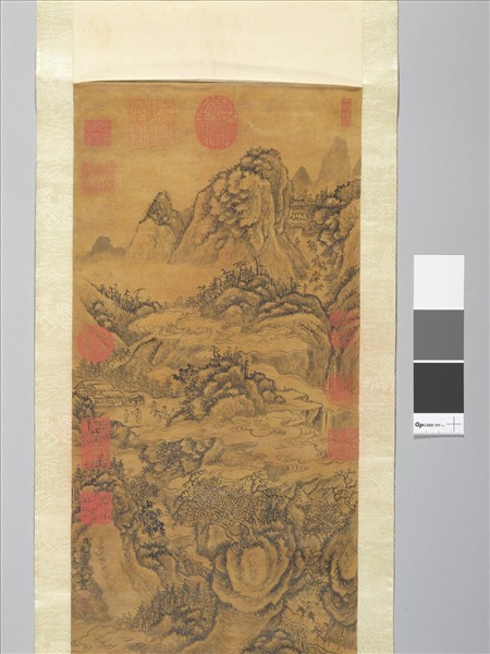 蜀山行旅圖 軸