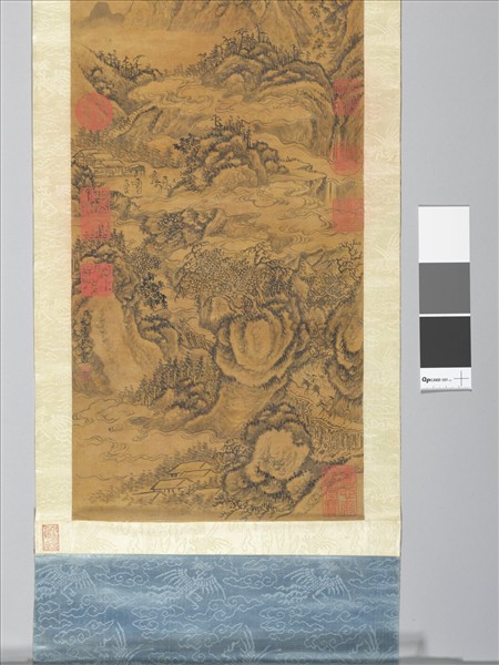 蜀山行旅圖 軸