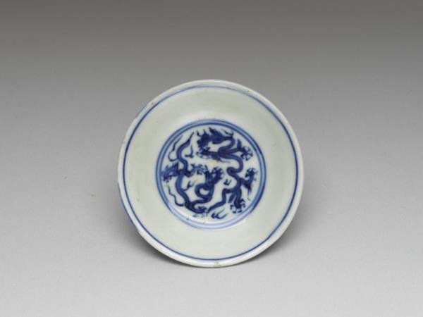 青花龍紋碟